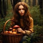Как Ванька по грибы ходил. / Елена Лемдясова