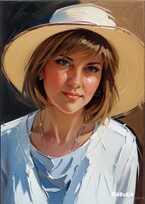 Портрет / Мария Бахарева