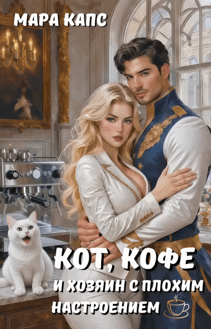 Кот, кофе и хозяин с плохим настроением / Мара Капс