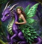 Изумрудная фея для фиолетового дракона / Мария Мас